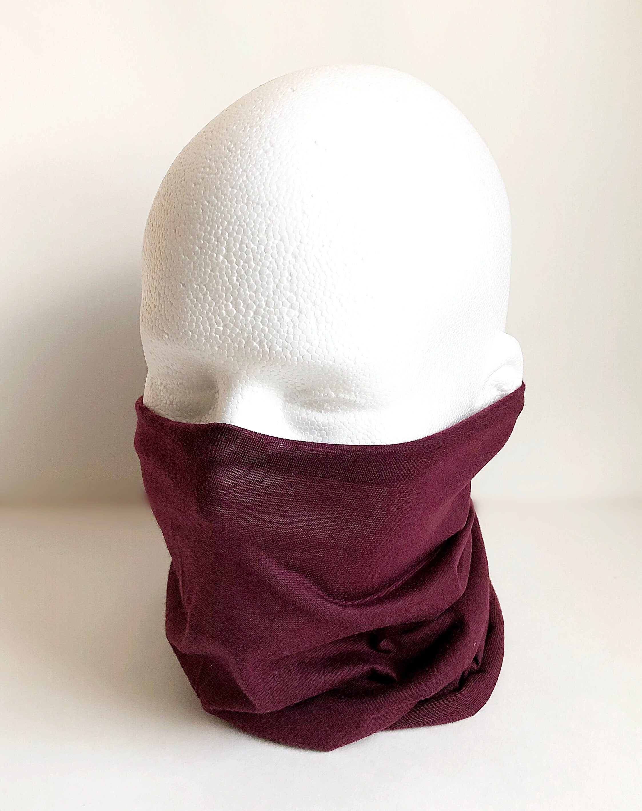 Coffee Color Face Mask Scarf New Multi Functional Seamless Protective Covering Elastic Neck Gaiter Bandana Breathable Balaclava Head Wear